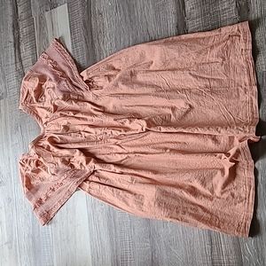 NWT blush A-line dress